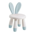 thumbnail image 1 of Taburete para Niños Silla Sala de Juegos para Niños Asiento Oreja Animal Parte Posterior en apariencia B_Azul Macarena Silla para niños de montaje, 1 of 6