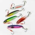 thumbnail image 4 of Durable Electroplated Floating Minnow Baits Red Green 7g 10g Spinning Baits Fishing Tackle Fishing Lure Metal Jig Lure PURPLE 10G, 4 of 8