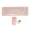 White Pink, variant on NFTIGB Wireless Keyboard Mouse Combo Mini Portable Retro Silent 2.4G 68 Keys Office Set, Ergonomic Design for PC Laptop Windows, 15.75 inches / 40 cm Length, White Green