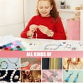 thumbnail image 2 of Austok 1960 Pcs Pearl Beads 28 Colors 6 mm Round Pearl Beads for Jewelry Making Enduring Smooth Pearls Beads Pearl Beads for Bracelets Jewelry Making DIY Crafts, 2 of 7