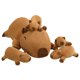 thumbnail image 1 of Peluche TOYSYM Capybara con 4 peluches para bebés, 1 of 9
