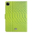 thumbnail image 4 of Dteck for iPad Pro 11 inch (4th, 3rd, 2nd & 1st Gen) 2022 2021 2020 2018, iPad Air 4th 2020, Air 5th 2022 10.9" Case, Crocodile Synthetic Leather Folio Smart Cover with Card, Auto Sleep Wake,Green, 4 of 5