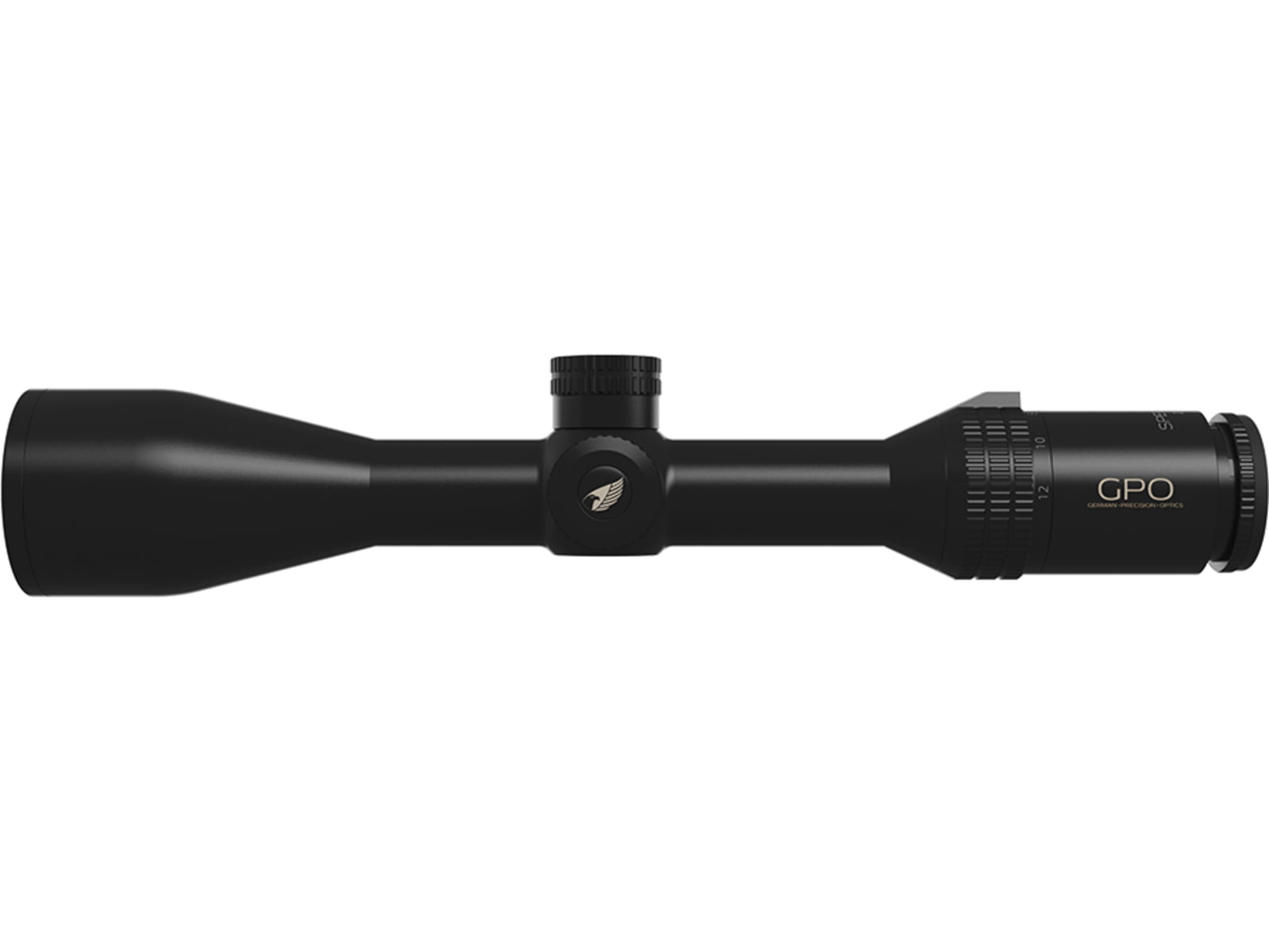 German Precision Optics SPECTRA 6X Rifle Scope, 2-12x50mm, 30mm Tube, SFP, G4i Reticle, Black Matte