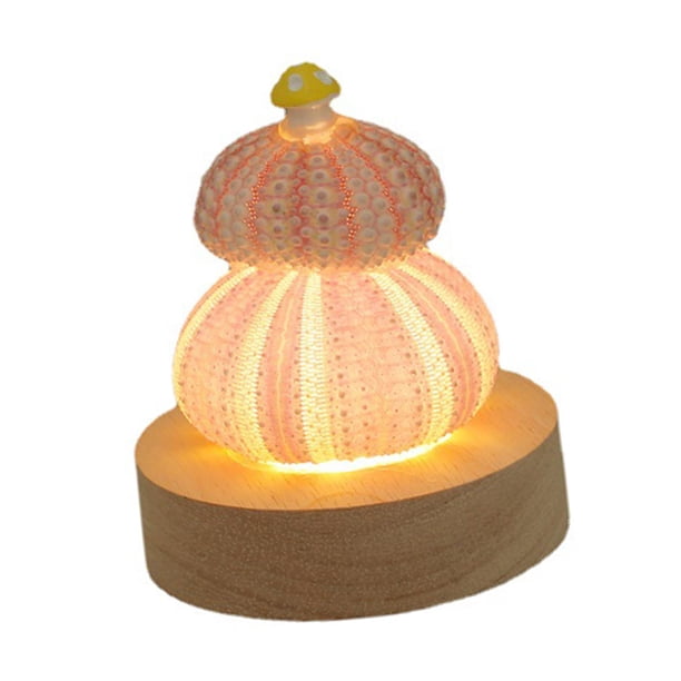 Luces decorativas para mesa, luz nocturna, decoración moderna para el hogar, aniversario de boda nórdico USB de 2 capas jinwen Lámpara de noche