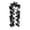 A003- Style C, variant on Artificial Floral Garland, 69 Inch Black Halloween Garland Gothic Hanging Foliage Vine, for Haunted Mansion Halloween Party Hosts, Gothic Home Decor Lovers, Spooky Event Planners,