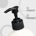 thumbnail image 2 of Juego de 2 Dispensadores de JabóN, Contiene un Dispensador de JabóN para Platos y un Dispensador de JabóN de Vidrio de 16 Oz con Bomba (Negro), 2 of 5