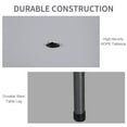 thumbnail image 6 of Outsunny 4FT Portable Folding Fish Fillet Cleaning Table Camping Picnic Ice Party Desk with Sink, 6 of 10