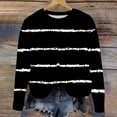 thumbnail image 5 of TFEOQRY Toddler Girls Fashion Blouse Crewneck Wave print Sweatshirt Long Sleeve Pullover Tops, 5 of 5