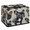 Multicolor 3, variant on CURLYOOT French Bulldogs Dog Storage Bin With Zipper Lid, Foldable Clothes Organizer Lidded Storage Baskets, Rectangular Box Closet Shelf Organizer for Bedroom Living Room