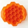 thumbnail image 3 of Xecvkr Silicone Honeycomb Cake Mold Flexible Baking Pan for Cake Soap Chocolate Making Non Stick Easy Release 24x21x4.5cm, 3 of 6