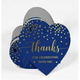thumbnail image 3 of Inkdotpot Gold Foil Paper Hang Tags Thanks For Celebrating With Me Birthday Favor Tags 100 Pieces, 3 of 6
