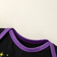 thumbnail image 5 of KVPLBQFD Halloween Onesies for Baby Infant Christmas Outfit Boy 3t Girls Outfits Little Sister Outfit 3 Year Old Boy Clothes 4t Clothes Teen Clothes, Purple 1-3 Months, 5 of 7