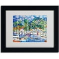 thumbnail image 2 of Trademark Fine Art "Lahaina Marina" Canvas Art by Manor Shadian, Black Frame, 2 of 3