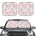thumbnail image 2 of Sikiie Cute Rabbit Print Foldable Car Windshield Sun Visor, Car Window Sunshade Suitable for Sedan, SUV and Truck Car Accessories-Medium, 2 of 6