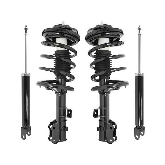 Front and Rear Suspension Strut Coil Spring and Shock Absorber Assembly - Set of 4 - Compatible with 2006 - 2010 Kia Optima (From 03/2006 Production) 2007 2008 2009
