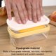 thumbnail image 4 of Plato Cortador Mantequilla Con Caja Recipiente Plástico Tapa (200 G) Amarillo, 4 of 9