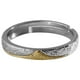 thumbnail image 1 of Rizhao Jinshan Pareja Anillo bajo el Monte Estilo Literario Anillo Dedo Índice Retro Tibetano Sagrado Anillo Abierto Pulido Cómodo Anillo Punk Pareja Mujeres Niños Y, 1 of 5
