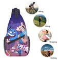 thumbnail image 6 of Cuphead Show Mugman Sling Bag Crossbody Backpack Chest Bags Diagonally Travel Daypack For Women Men Adults Teen, 6 of 8