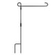 thumbnail image 2 of Bearachild Garden Stand Iron Home Yard Holder Poste de césped al aire libre con tope de resorte Jardín y Patio, 2 of 6