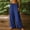 A198 Blue, variant on Harem Pants for Women Wide Leg Loose Fit Joggers Elastic Waist Drawstring Cuffed Hem Cotton Blend Lightweight Lounge Yoga Beach Casual