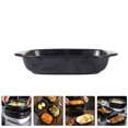 thumbnail image 3 of Ceramic Food Tray Binaural Baking Pan Food Storage Plate for Home Kitchen Gadget, 3 of 8
