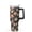 Black, variant on 40 oz Santa Snowflake Christmas Tumbler with Handle and Straw, Stainless Steel Insulated Cup 40 oz, Leak Proof Holiday Mug, Winter Gift