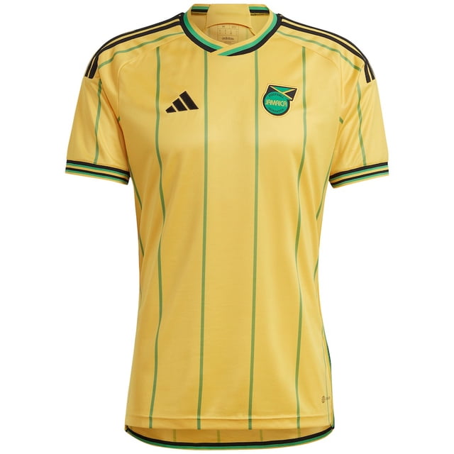 Jersey De Fútbol Local/Visitante Amarillo/Negro 2023 Jamaica Gao Jiahui unisex