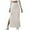 CL504 Beige, variant on Women Skirts Solid Color High Waist Elastic Mid Slim Fit Side Split Summer Breathable Casual Outdoor Daily Wear Women's Skirts Size L Army Green