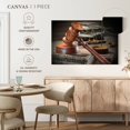thumbnail image 5 of Elephant Stock Legal Judge Symbols Wall Art - Horizontal Canvas Wall Art - Living Room Wall Decor - Profession Canvas - Gray And Brown Decor - 30" x 20", 5 of 8
