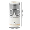 thumbnail image 2 of Exprimidor de cítricos eléctricos recargables de naranja exprimidor sprezer portátil portátil para jugo de toronja de limón naranja, 2 of 9