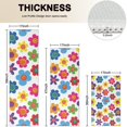 thumbnail image 4 of Pioneer Flower Floral Print Pattern Kitchen Rugs Sets Of 3,Kitchen Runner Rugs Non Skid Washable,Decorative Kitchen Floor Mats for Kitchen,Sink,Laundry,17X30 Inch + 17X47 Inch + 17X59 Inch, 4 of 6