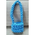 thumbnail image 3 of Kukuzhu Knit Tote Bag for Women Cute Handmade Woven Crochet Clutch Shoulder Bag Aesthetic Y2k Crossbody Bag Purse, 3 of 5
