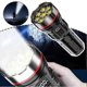 thumbnail image 3 of Adjustable Lighting Flashlight USB Rechargeable Super Bright Tactical Light, 3 of 5