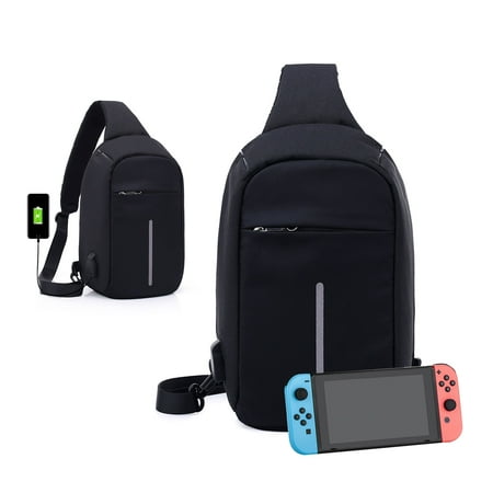 Switch Travel Bag with USB Charging Port, for Nintendo Switch Console ...