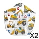 thumbnail image 1 of Capa de corte de pelo para niños,Capa de corte de pelo para niños Capa de peluquero impermeable,Capa de corte de pelo linda para niños con broche ajustable,Capa de peluquero para niños, 1 of 10