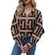 thumbnail image 1 of Blusa Zeagoo con botones y puños fruncidos para mujer, elegante, 1 of 6