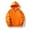 Orange, variant on AJZIOJIRO Toddler Boys Zip Front Fleece Sweatshirt with Hoodie Baby Kids Girls Winter Warm Jacket Thicken Sherpa Lining Coats for 1-10 Years Old