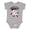 AC-Heather Grey, variant on Inktastic Daddy's Lil' Slugger Boys or Girls Baby Bodysuit