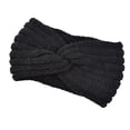 thumbnail image 2 of Minnieouse Diadema de ganchillo, banda para la cabeza deportiva de estilo Simple, banda para el sudor transpirable, diadema elástica suave para Accesorio para el cabello Negro, 2 of 6