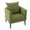Olive, variant on HSUNNS Accent Chair, Upholstered Chenille Armchair for Living Room , Mid Century Modern Upholstered Accentchair, Single Sofa for Living Room, Apartment, Office, White