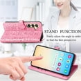thumbnail image 3 of Funda Cartera FOXDOCK para Samsung Galaxy S25FE , Flip PU con Relieve de Gatos y Perros, Tarjetero y Soporte, 3 of 6