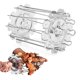 thumbnail image 2 of Cateissary Barbacoa Parrilla Jaula Asador Carne Vegetal Horno Brocheta Salchicha Asar Barbacoa Herramienta Gadgets Utensilios De Cocina Accesorios Herramientas y accesorios para hornear 25cm, 2 of 6