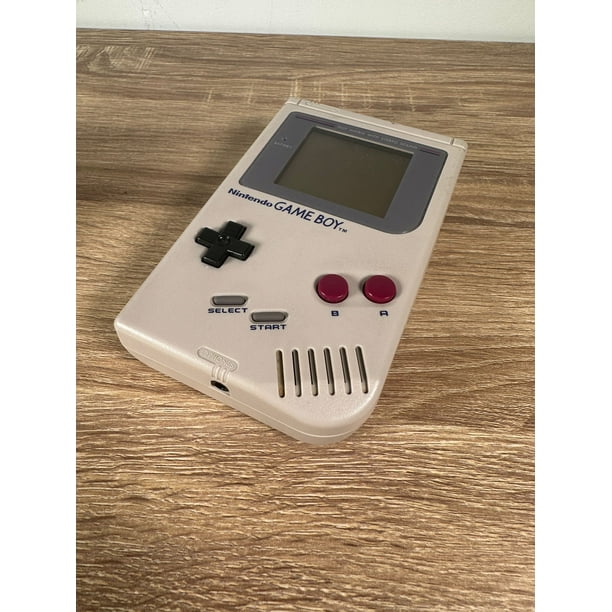 Original Nintendo Game Boy Console Classic GameBoy Grey - 100% OEM and Cleaned Works Great, Rare (Refurbished) - Walmart.com