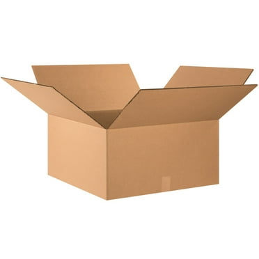 Partners Brand Double Wall Boxes,24"x24"x10",PK10 HD242410DW