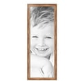 thumbnail image 2 of ArtToFrames 12" x 34" Honey Picture Frame, 12x34 inch Brown Wood Poster Frame (WOM-4085), 2 Pack, 2 of 7