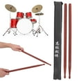 thumbnail image 3 of Drum Sticks, Oval Tip Design Percussion Accessory Non-Slip  For Drum Set For Drummer Playing, 3 of 8