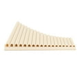 thumbnail image 3 of Bamboo Wooden Pan Flute Pipe Chinese Traditional Musical Instrument 18 Pipes Pan Flute, 3 of 7