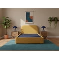 thumbnail image 1 of LASE Muebles Cama Queen Size Marsella Base+Cabecera Velvet Canalé Rosa, 1 of 4