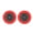 Red, variant on Rupoun 2 Pack 3.5 Inch / 88.9 mm Electric Drill Brush Head Durable Drill Brush Attachment for Carpets Decoration Red