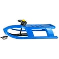 thumbnail image 4 of ArcticThrill Snow Sled for Kids - SnowRush Sledge - Single Rider Racer Toboggan with Pull Rope and Steering Wheel; Outdoor Plastic Winter Sleigh for Toddlers & Kids, 4 of 9